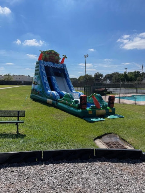 Tiki Water Slide